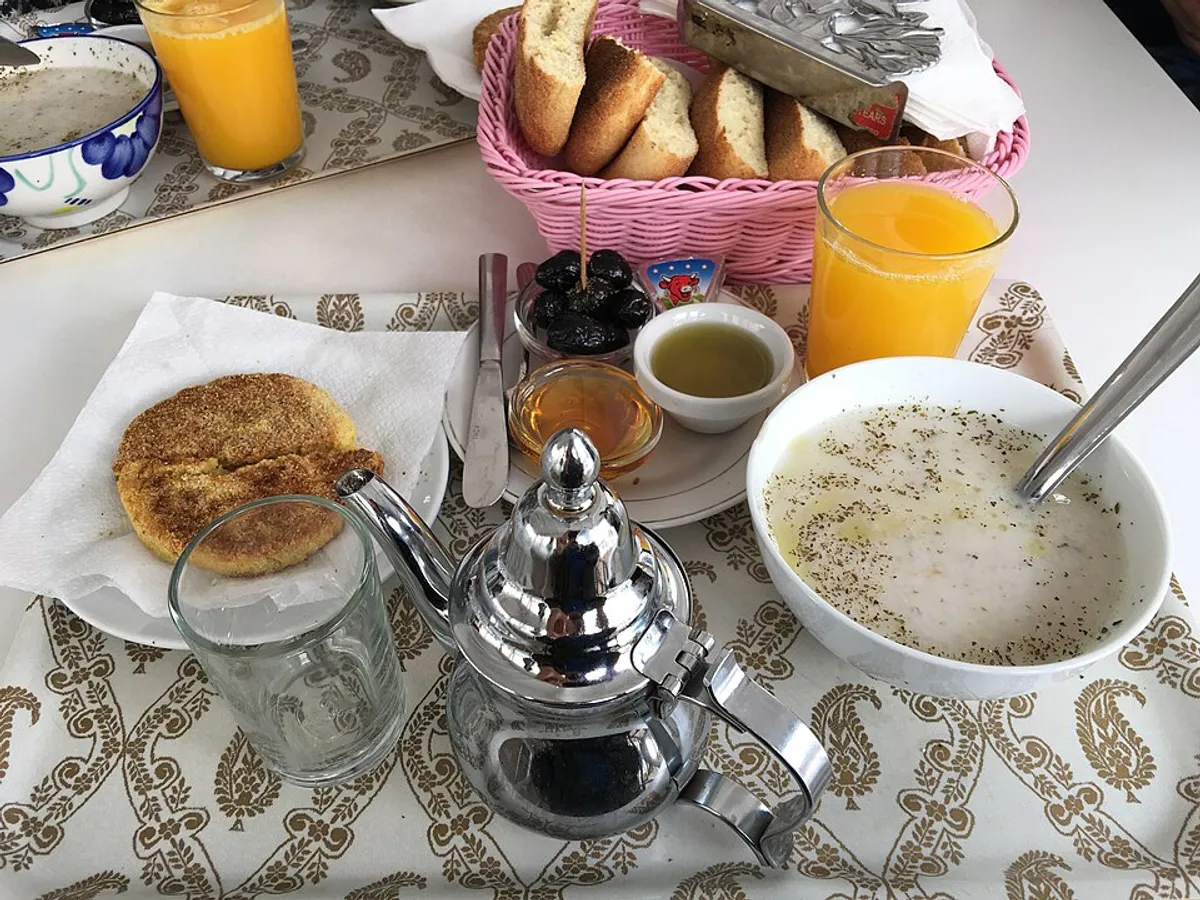 Petit-déjeuner marocain